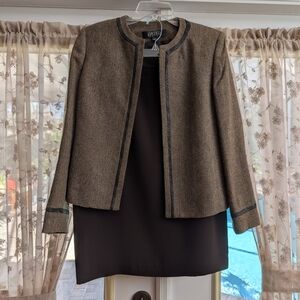 Kasper Women's 3 Piece Twead Suit